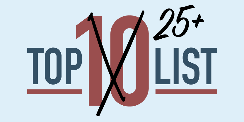 Advisor Spring 2020 - Top 25+ List