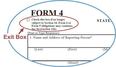 Exit-box - Form 4