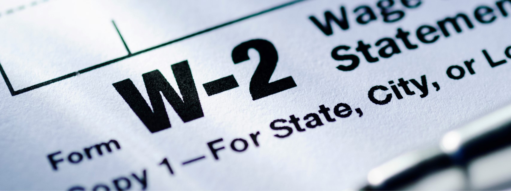 Picture of Form W-2