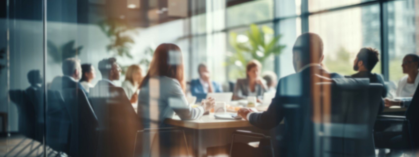 Directors in a board meeting