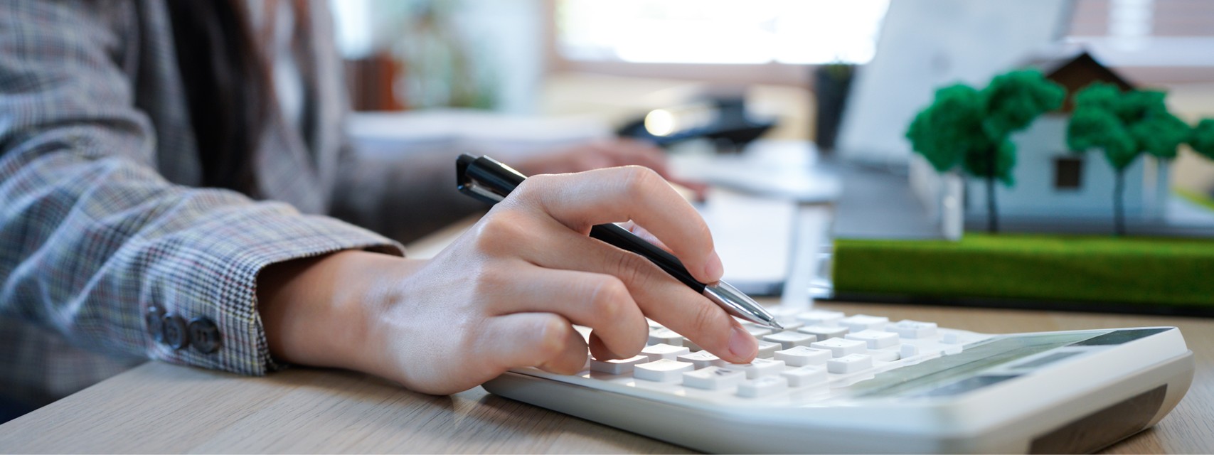 Working on calculator and documents