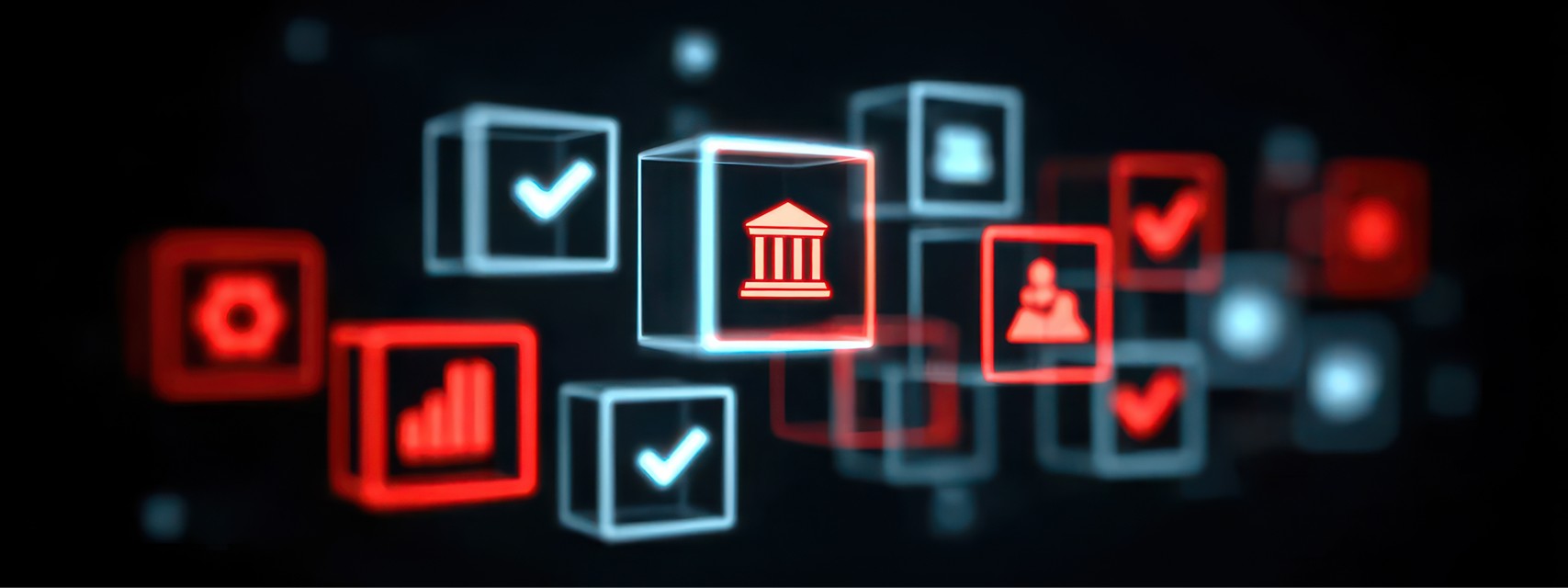Stylized image of building blocks of SEC regulation and corporate governance