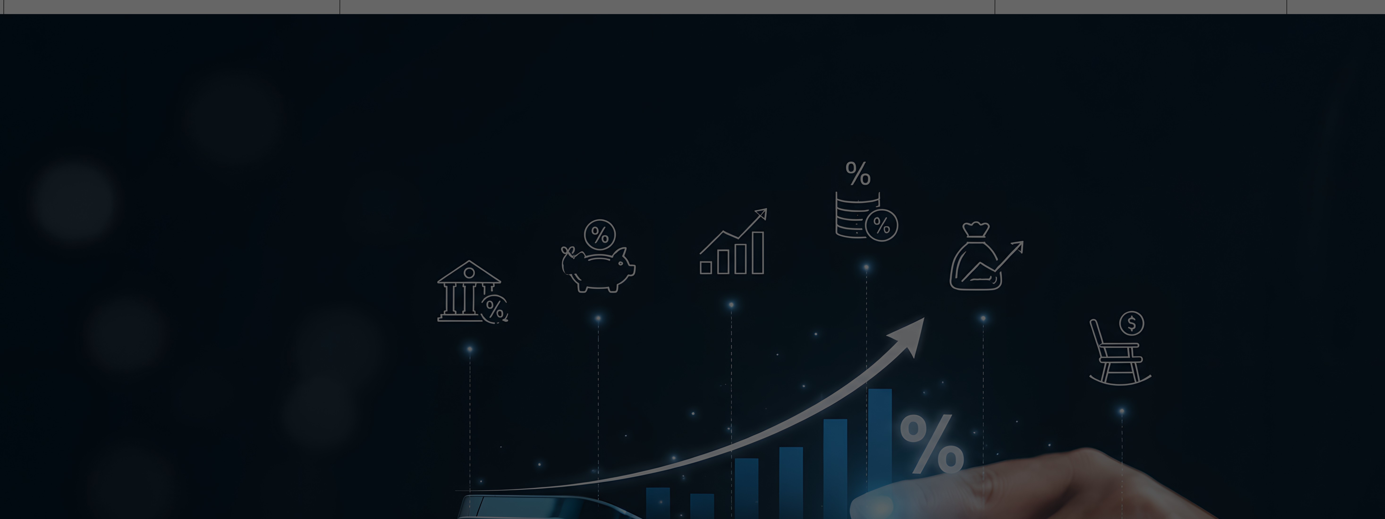 Calculation of stock price growth with icons representing factors in ISO decision-making process