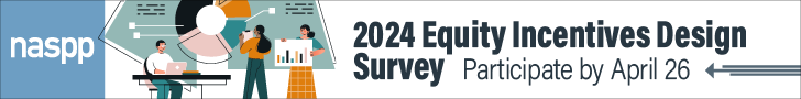 Participate in the 2024 Equity Incentives Design Survey by April 26